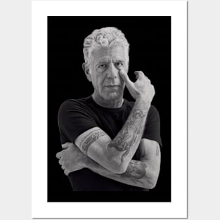 Anthony Bourdain Attitude Posters and Art